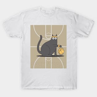 Baskettball Cat T-Shirt